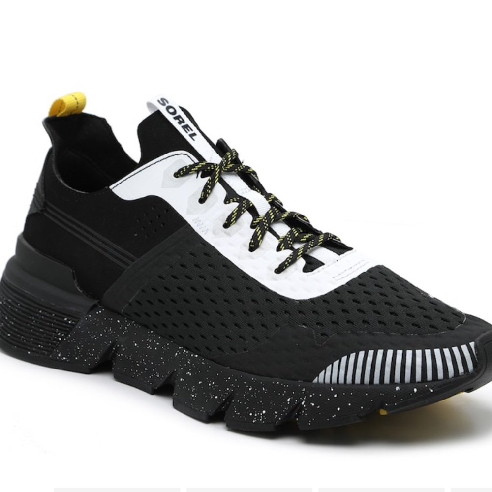 SOREL MEN’S KINETIC RUSH SNEAKER- Black